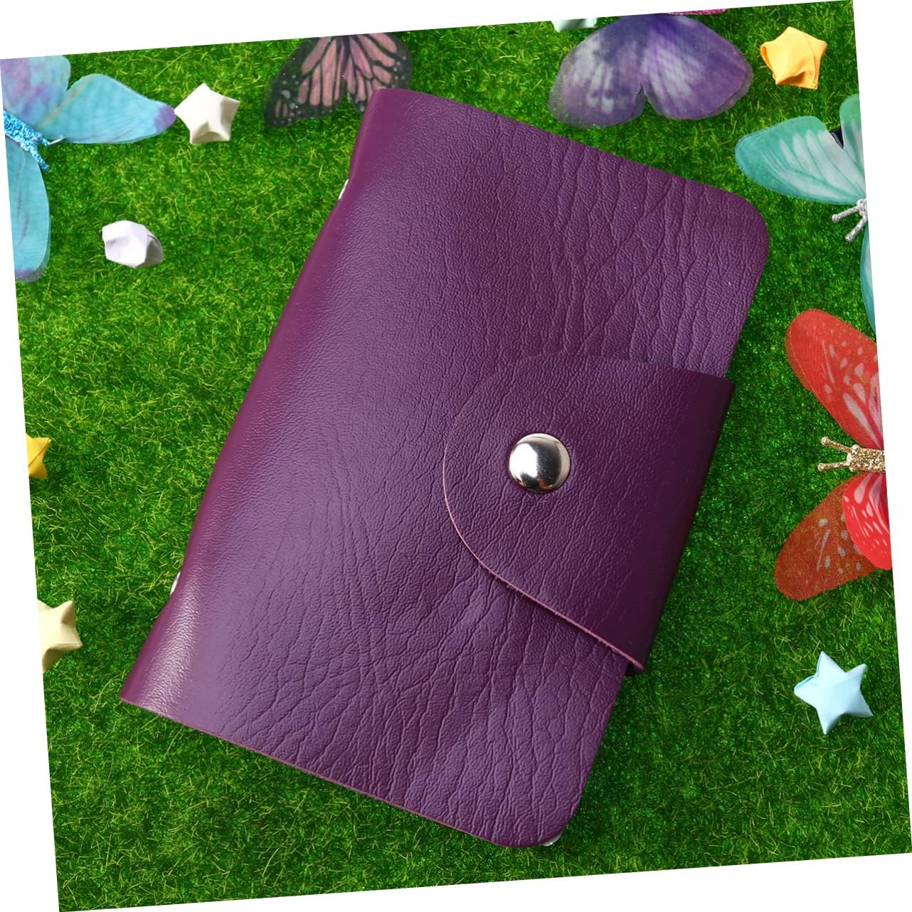 TOVINANNA Nail Storage Bag for Stamping Plates Rectangular Pouch Slots for Square Rectangular Plates Organizer for Manicure Pedicure Tools image number 2