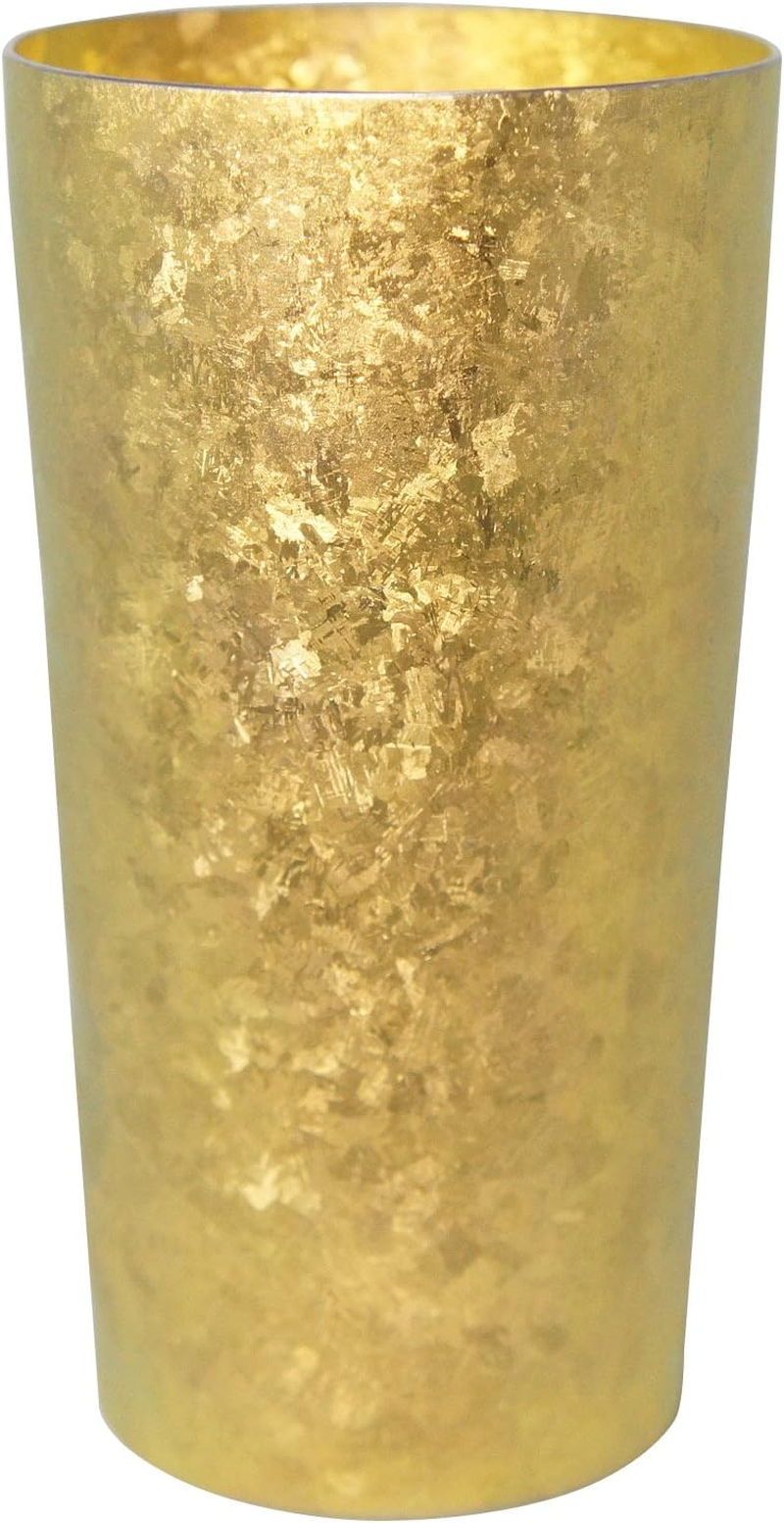 HORIE T08KM350PG Titanium Double Wall Tumbler, Made in Tsubame, Niigata Prefecture, Premium 11.8 Fl Oz (350 Cc), Premium Gold