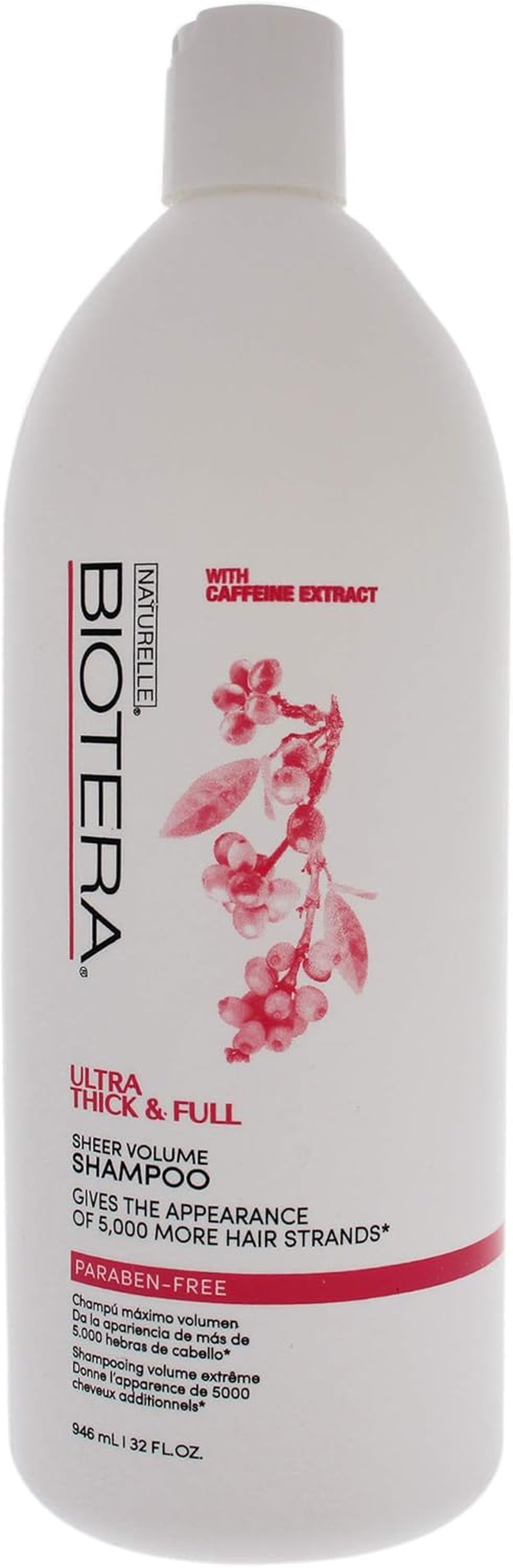 Biotera Unisex Sheer Volume Shampoo 32 Oz image number 1