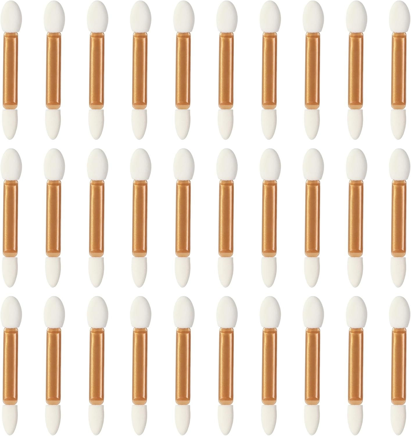 IS'MINE Eyeshadow Applicators, 30Pcs Double Sided Disposable Eyeshadow Brush 2.4 Inch Makeup Applicator image number 2