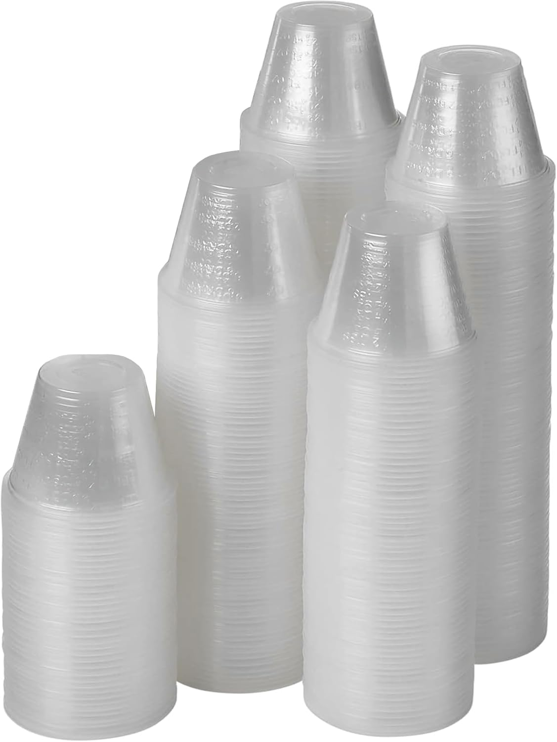 Clear Medicine Cups (1Oz) - Pack of 100 - Plastic Disposable Graduated Medicine Cups with Measurements for Medication Arts & Crafts Mouthwash and More image number 6
