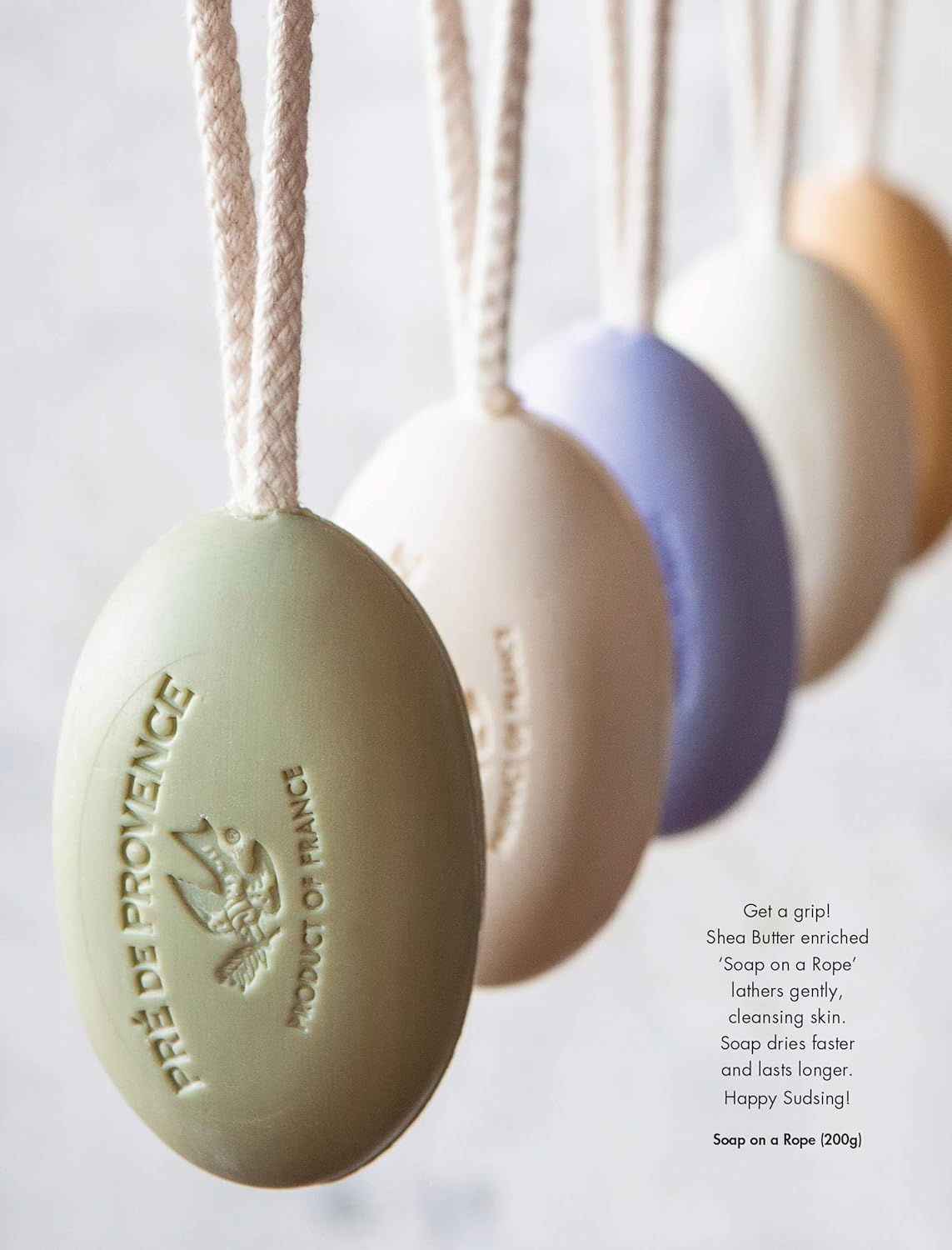 Pre De Provence Soap on a Rope, 200 Gram Sage image number 5