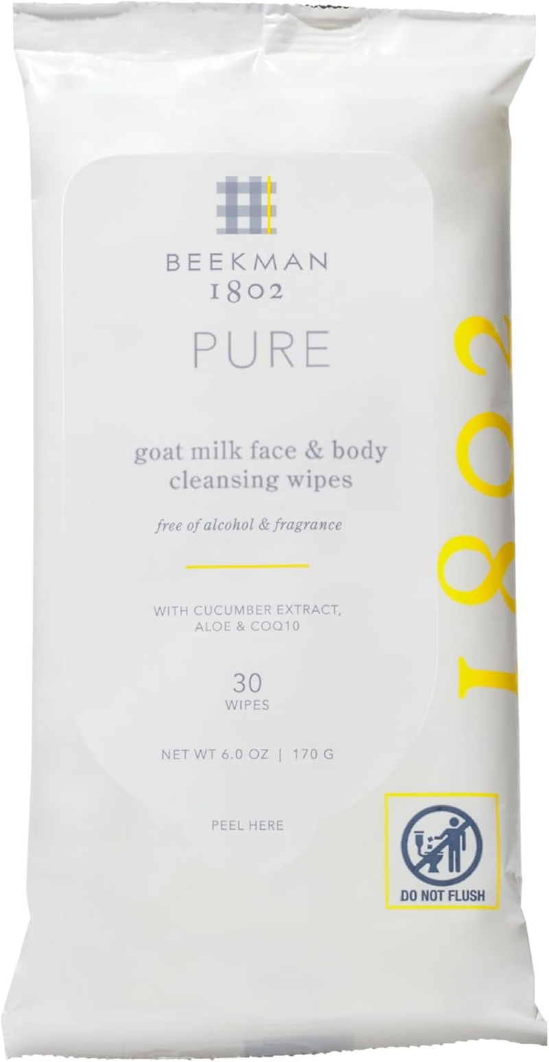 Beekman 1802 Facial Cleansing Wipes Pure Goat Milk image number 4