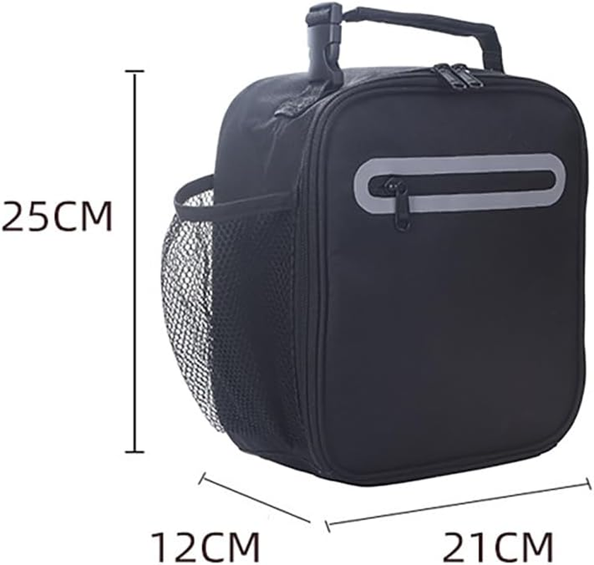 Tongke Reusable Lunch Bag, Insulated Lunch Box,Tough & Spacious Adults Cooler Bento Box (Gary)