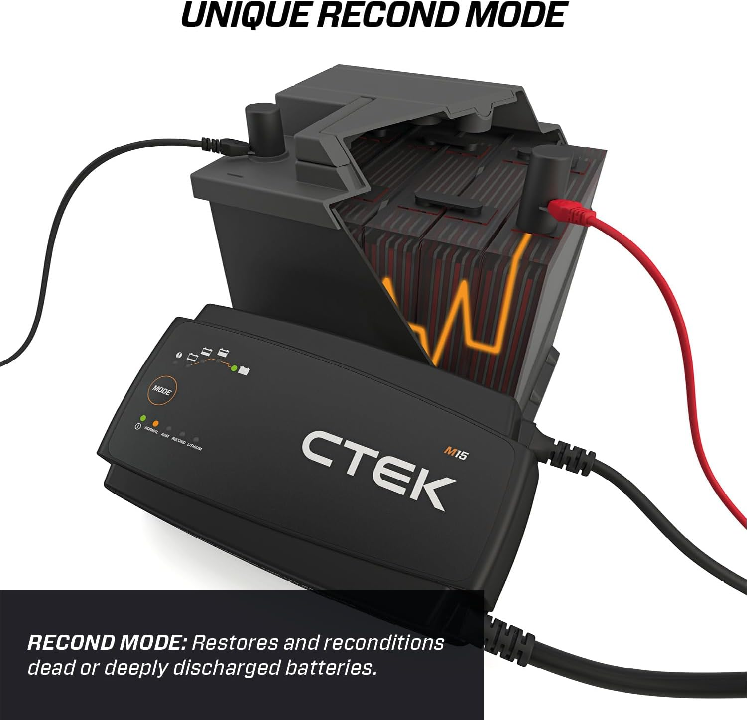 CTEK M15 Marine Charger - 15A Battery Charging for Marine Batteries image number 2