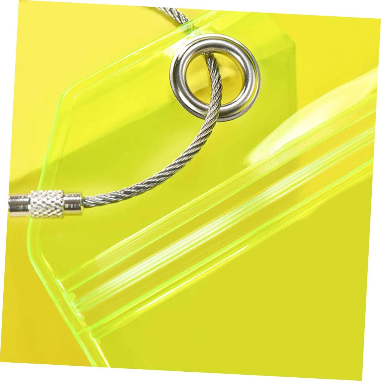 OATIPHO 4Pcs PVC Luggage Tags Travel Suitcase Identifiers Luggage Tags for Suitcases Identify image number 6