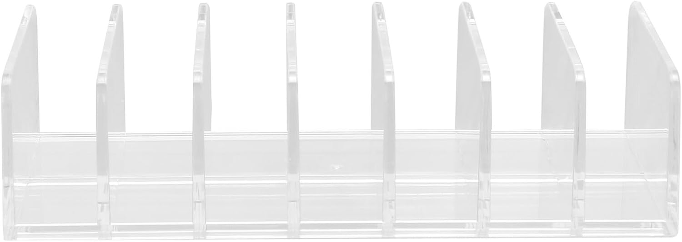 EPIGEIST Pressed Powder Storage Rack Multi-Grid Rack for Eye Shadow Cosmetics Plastic Display Case with Buckle Design for Dressing Tables