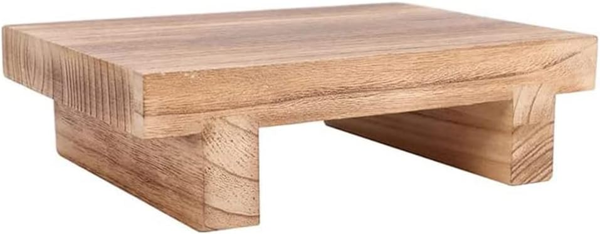 Oidnvay Wooden Step Stool for Adults, Bed Stool for High Beds, Kitchen, Bathroom, Closet, Great Wood Step Stool for Adults Kids