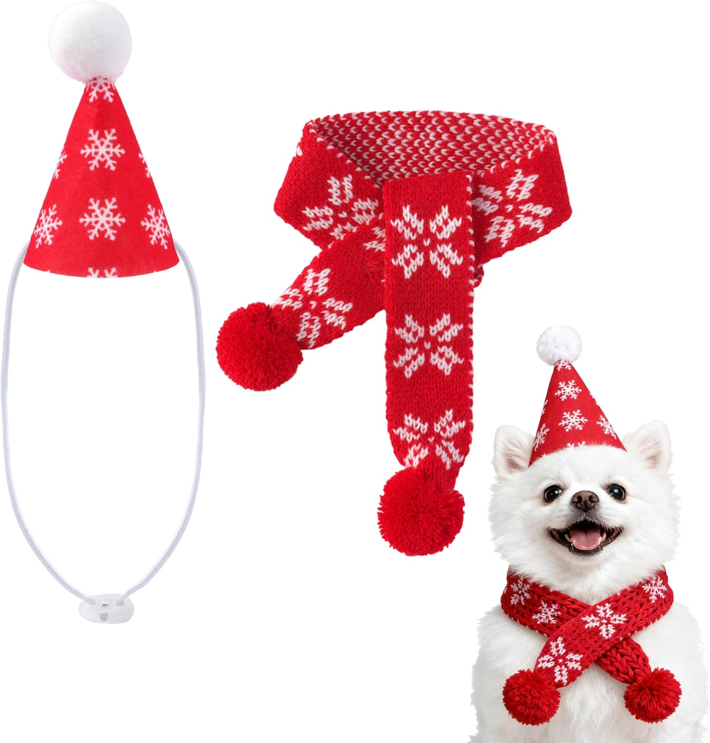 Christmas Dog Costume Snow image number 5