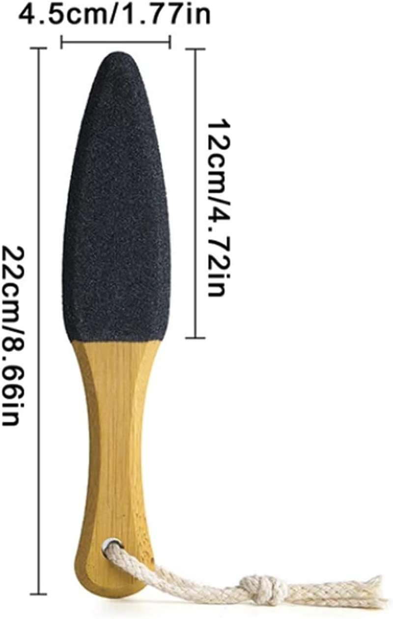 Pumice Stone Foot Care Callus Remover Pumice Stone with Handle for Callus and Skin Hardening Removal Pack of 2 image number 3