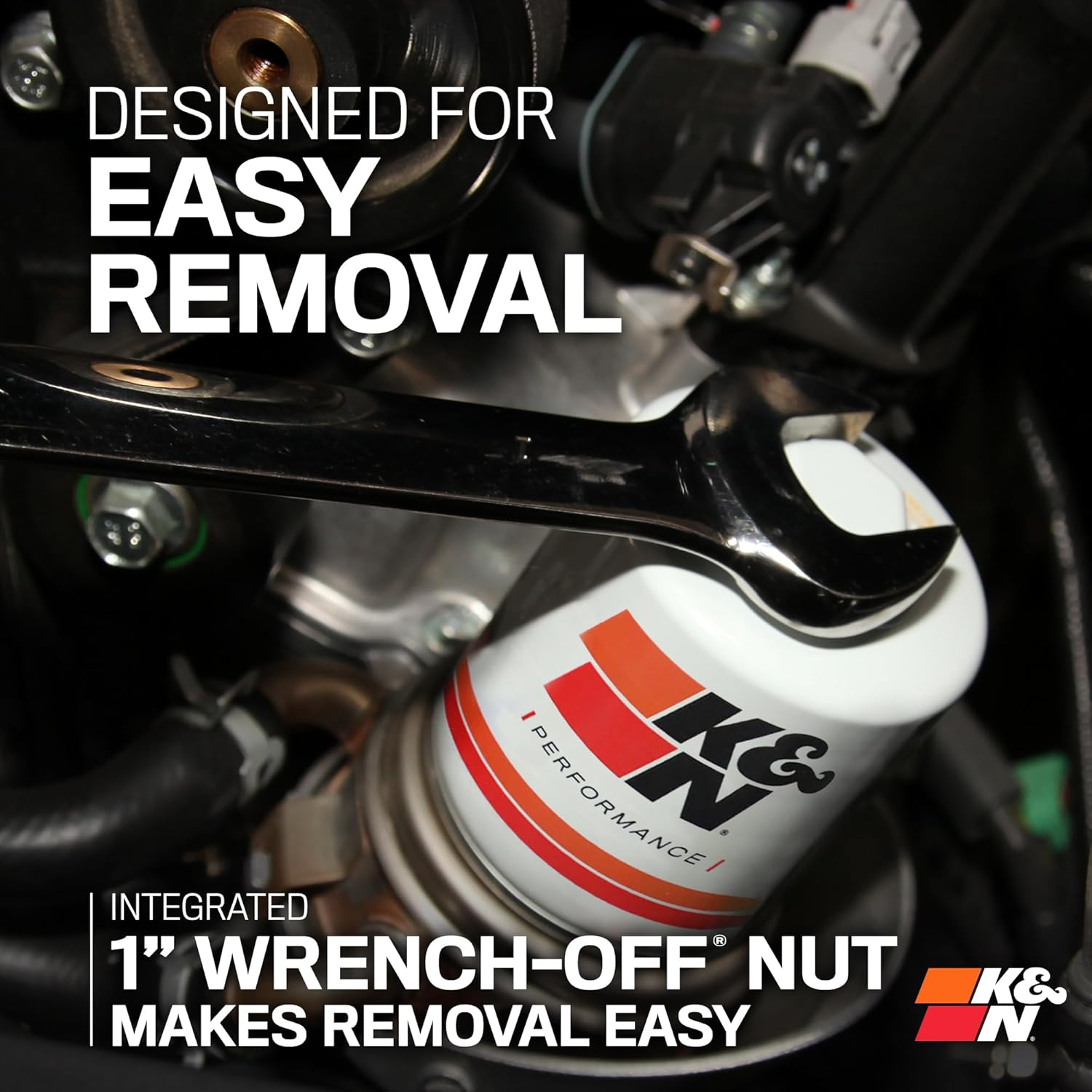 K&N HP-1002 Premium Oil Filter for 2022 Ford Bronco 2.3L L4 Gas image number 3