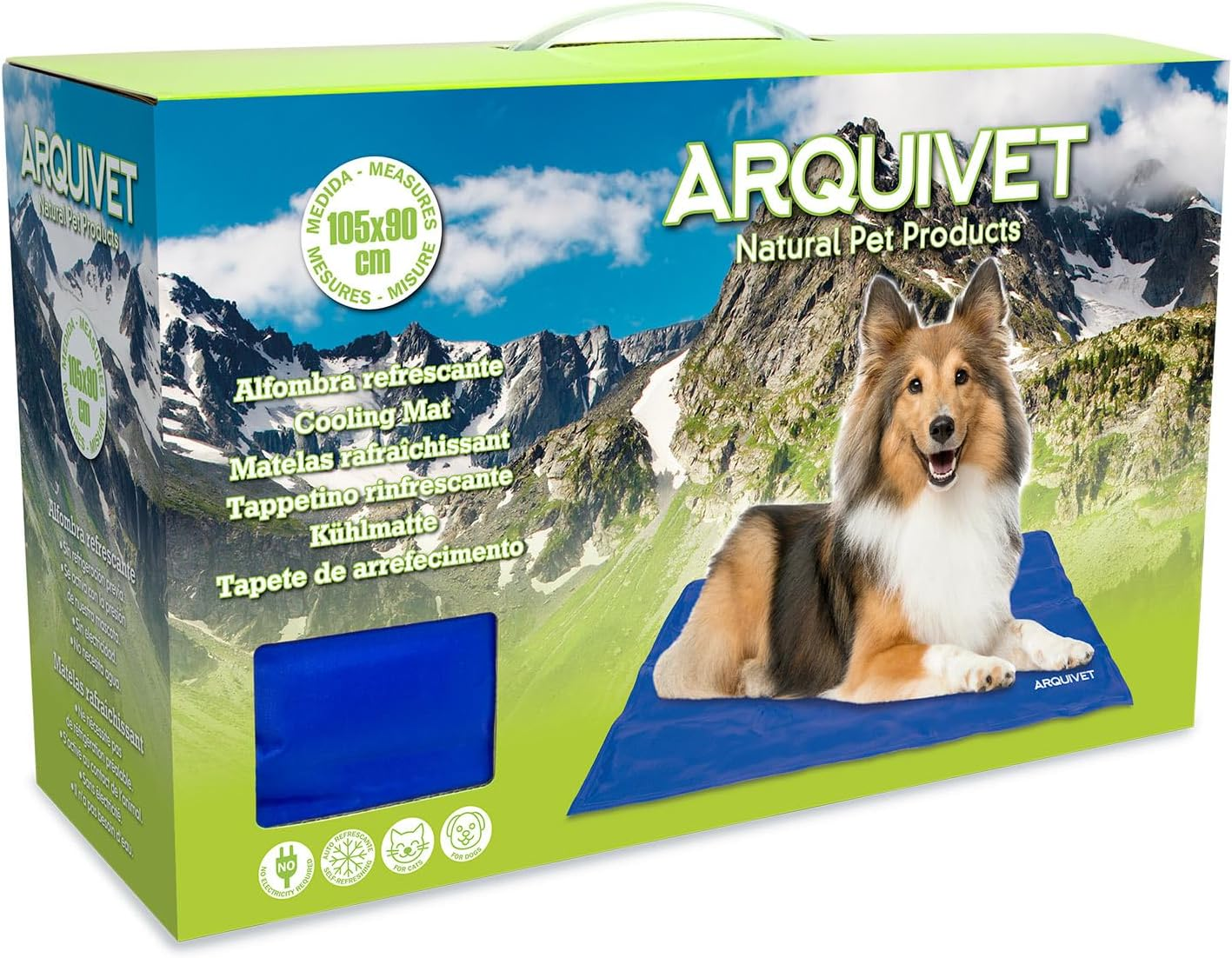 Arquivet - Cooling Mat for Dogs and Cats 90 X 105 Cm image number 1