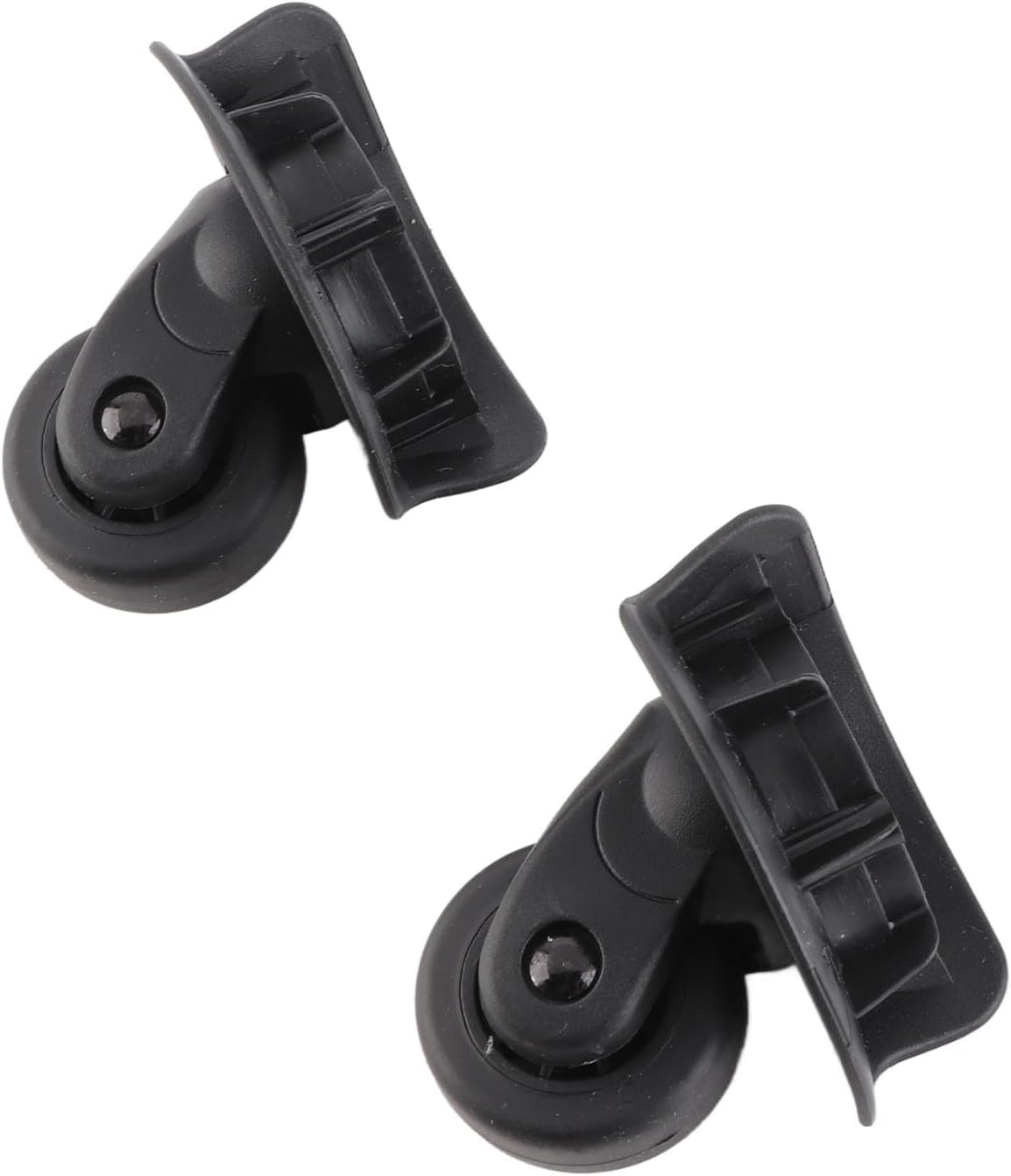 RASTKY a Pair A65 Black Luggage Wheels - Replacement Suitcase Casters for Travel Gear (L(330 X 184Mm / 12.99 X 7.24In)) image number 1