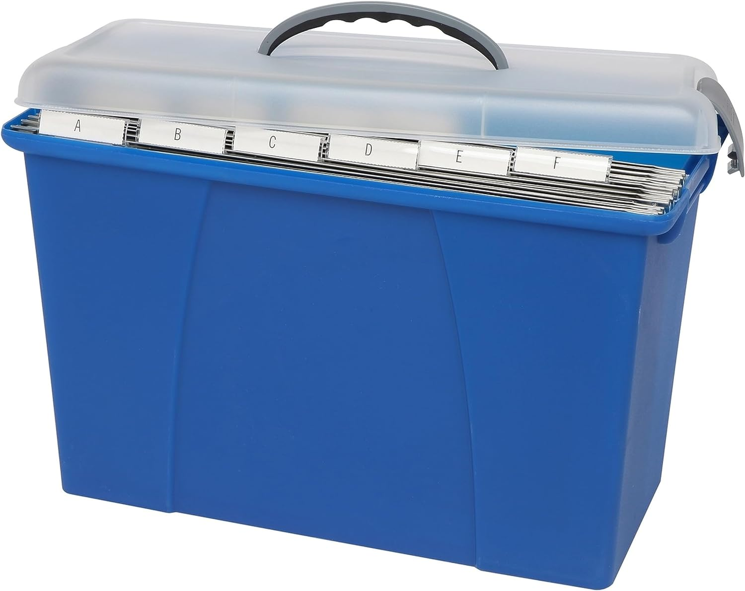 CRYSTALFILE(R) 8007701A Carry CASE, Blue