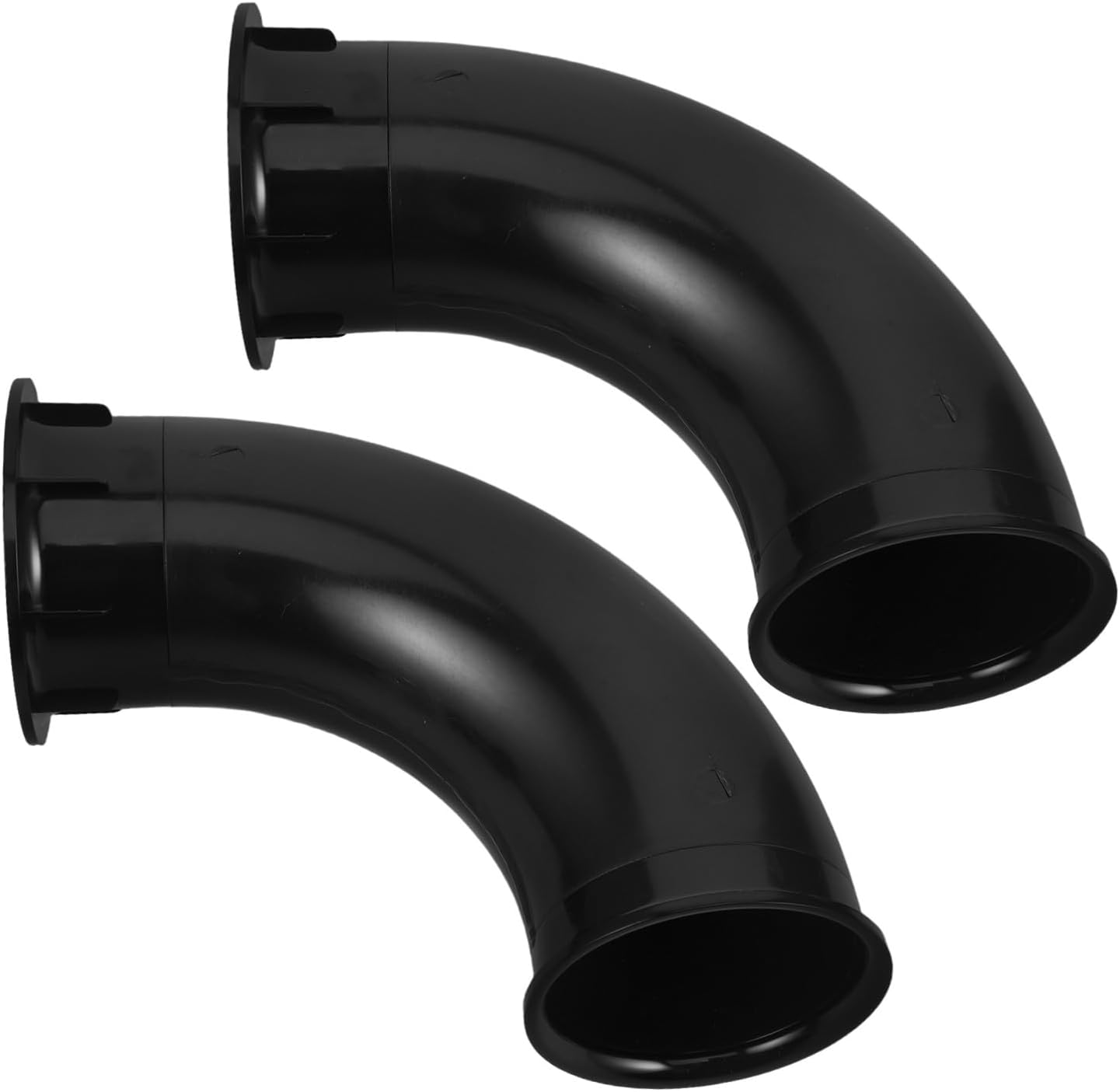 Homoyoyo 2Pcs Home Speaker Air Vent Portable Speaker Vent Tube Subwoofer Amp Hideaway Subwoofer Bass Port Black image number 2