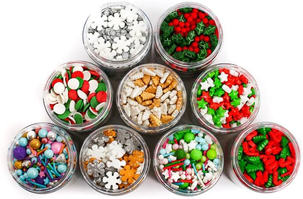 Sprinks the Grinch Sprinkles 500G | Edible Cake Decoration for Cakes | Cupcakes | Cookies | Brownies | Ice Cream | Sundaes image number 1