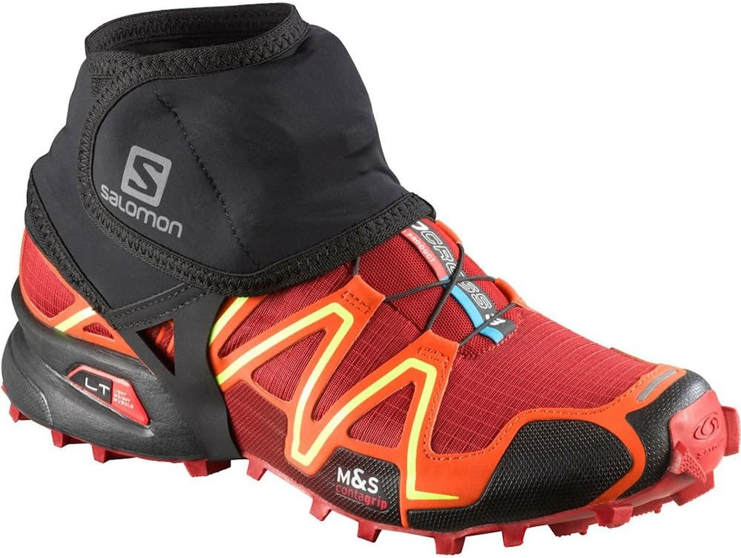 SALOMON Trail Gaiters Low Unisex Gaiters, Ease of Use, Durability, Protection