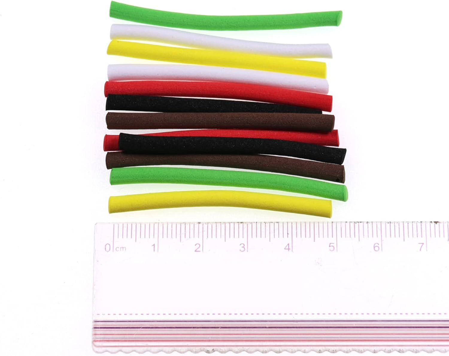 GREATFISHING 18PC 6 Colors 3 Size Choice Terrestrial Fly Tying Parachute Post Foam Cylinder for Dry Fly Tying Stimulator Grass Hopper Beetle Spider Fly Tying Materials image number 2