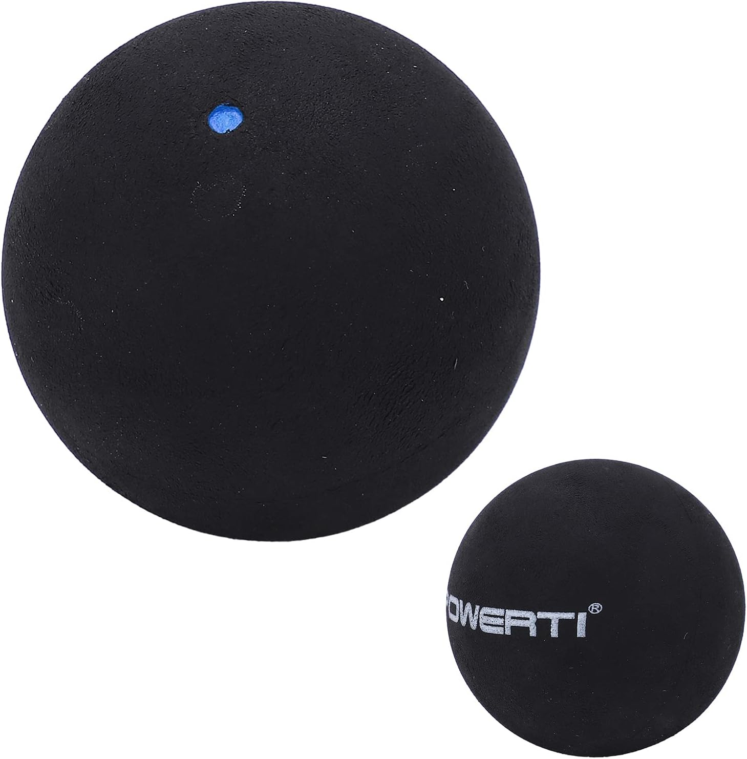 Squash Balls, Wear-Resistant Sports Squash Balls for Training for Competition (Single Blue Dot)