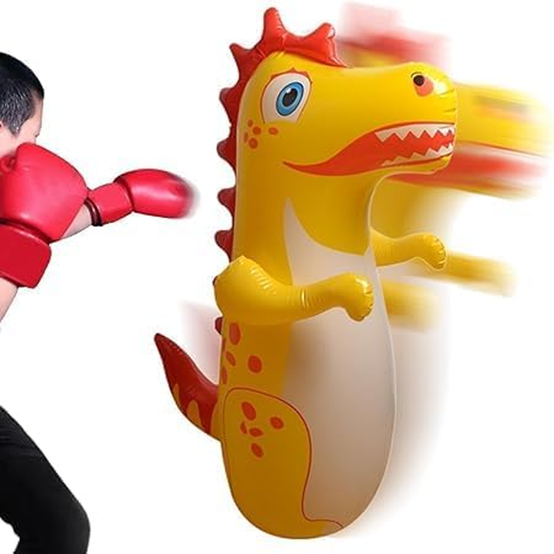 1 Pcs Kids Freestanding Inflatable Punching Bag - Adjustable Height Boxing Training Equipment for Boys & Girls, Indoor/Outdoor Exercise Toy for Children'S Fitness & Stress Relief image number 5