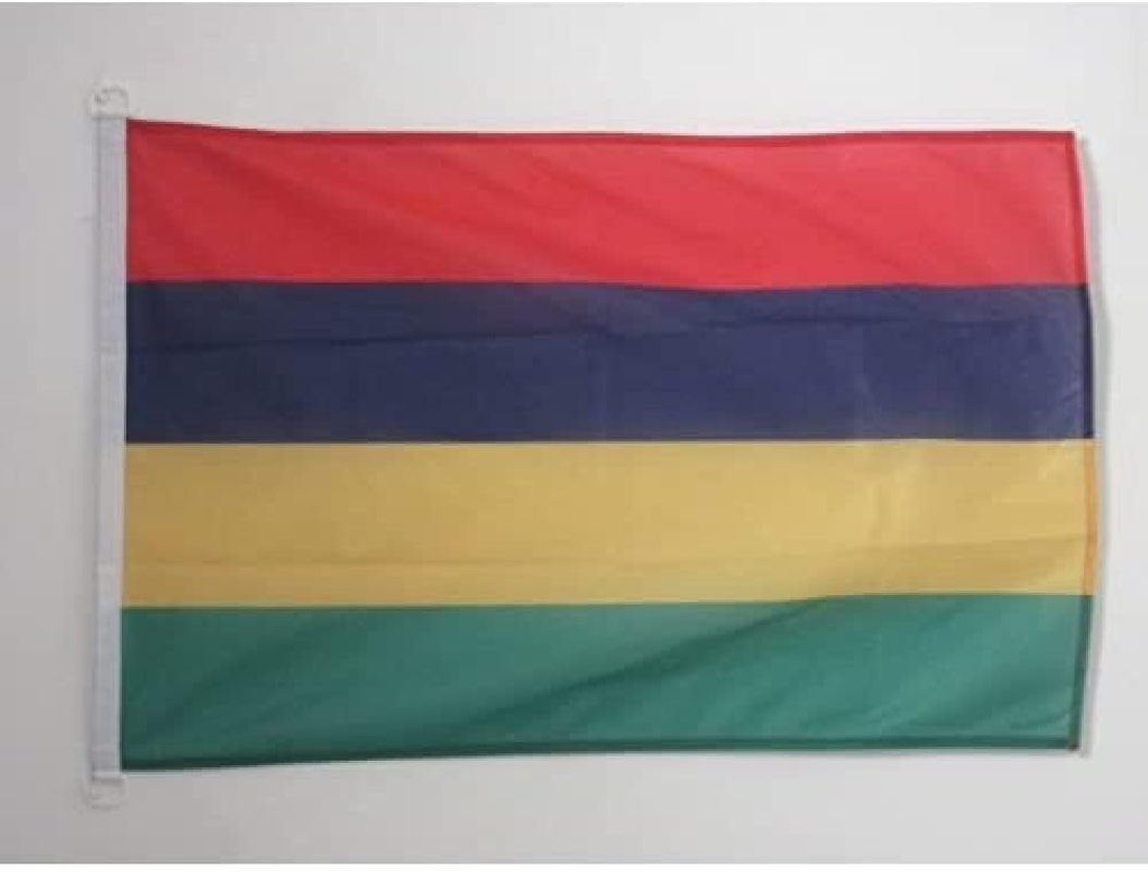 Mauritius Nautical Flag 18'' X 12'' - Mauritian Flags 30 X 45 Cm - Banner 12X18 in for Boat - AZ FLAG image number 6