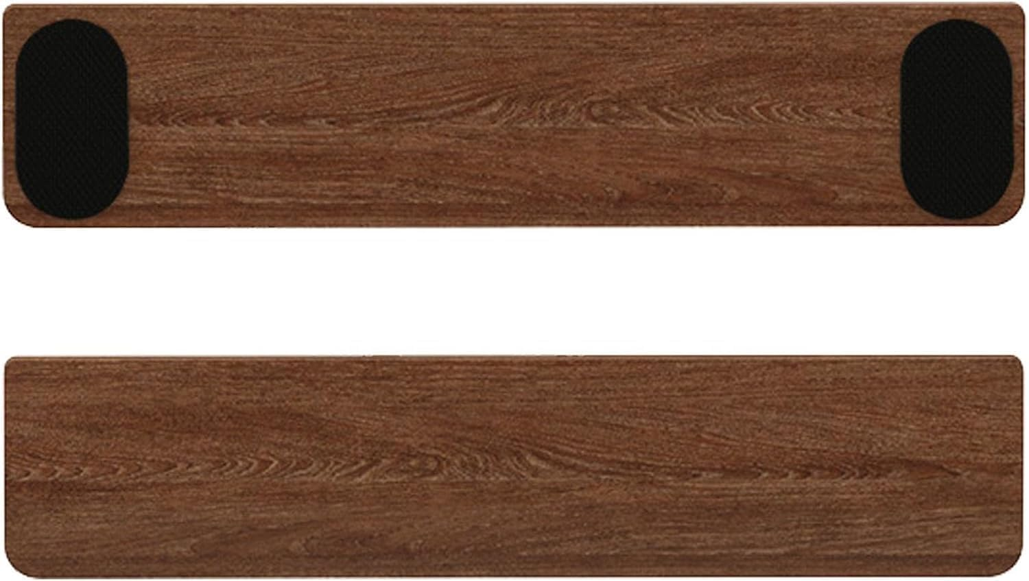 Walnut Wooden Keyboard Wrist Rest Ergonomic Gaming Desk Tenkeyless Wrist Pad Support for Computer，Laptop Easy Typing Pain Relief Durable Comfortable (Length 36Cm)