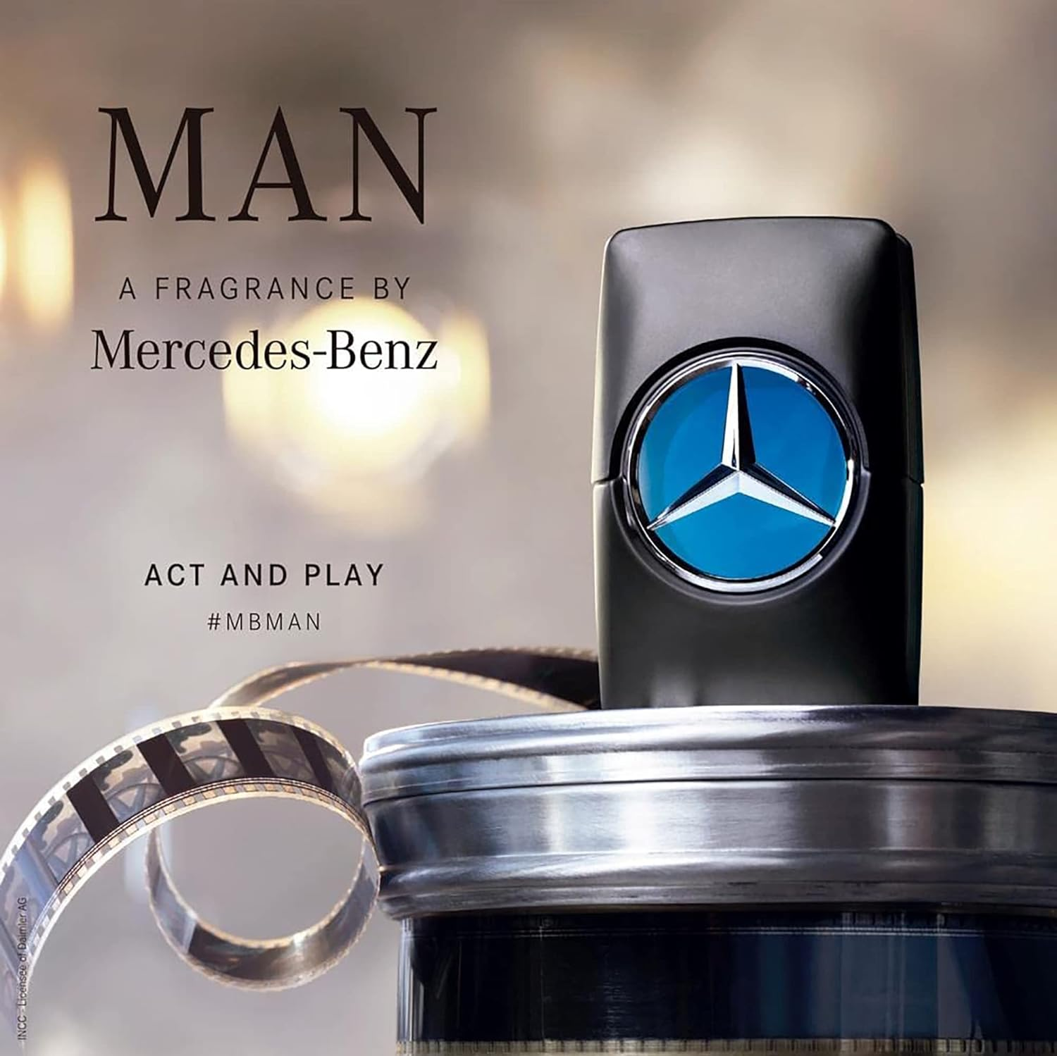 Mercedes-Benz Eau De Toilette Spray for Men, 100Ml image number 4