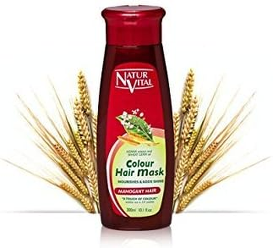 Natur Vital Colour Hair Mask - Mahogany Hair - 300Ml image number 1
