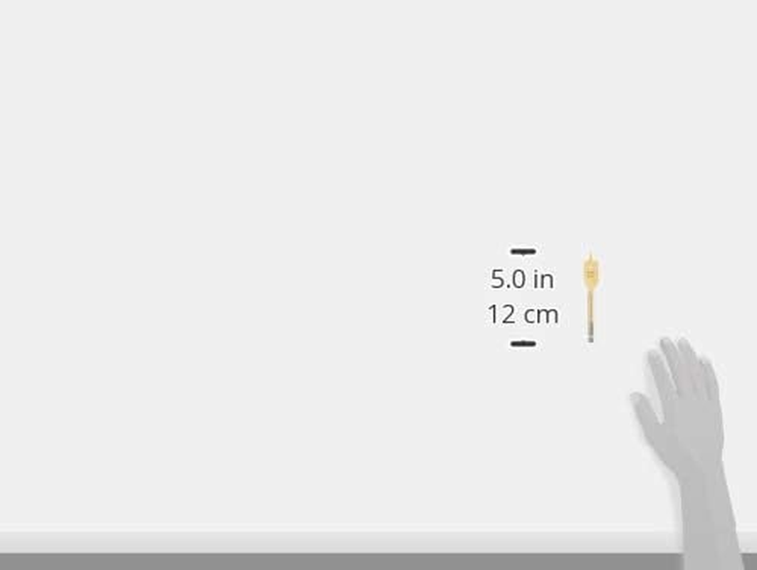 Draper 18560 7Pc Flat Wood Drill Bit Set image number 3