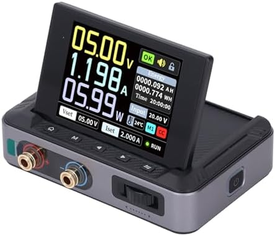 DC Power Supply DPS-150, Bench Power Supply with 4-Digit IPS Display, Portable PC Variable Power Supply, 0-30V 0-5A 0-150W Output & PD/QC/DC Input image number 3