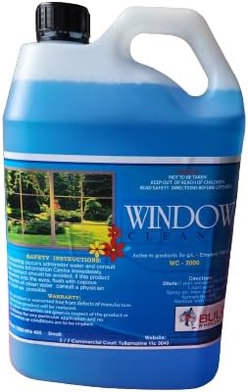 Bulk Blendz Window Cleaner with Streak Free Solution