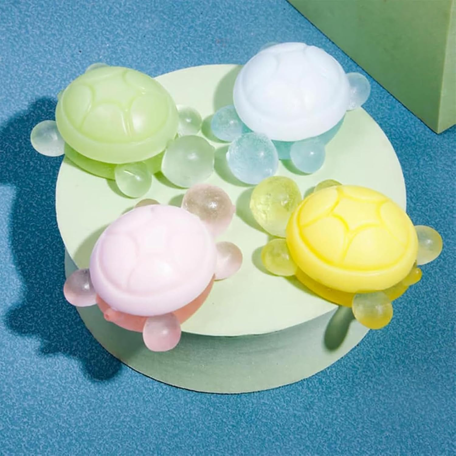 Handmade Kids Soap, Turtle Shape Soap, Creative Cute Lather, 6X4X2Cm/2.36X1.57X0.79 Inches, Cleansing Moisturizing Wash, Mild Body Wash for Children image number 3