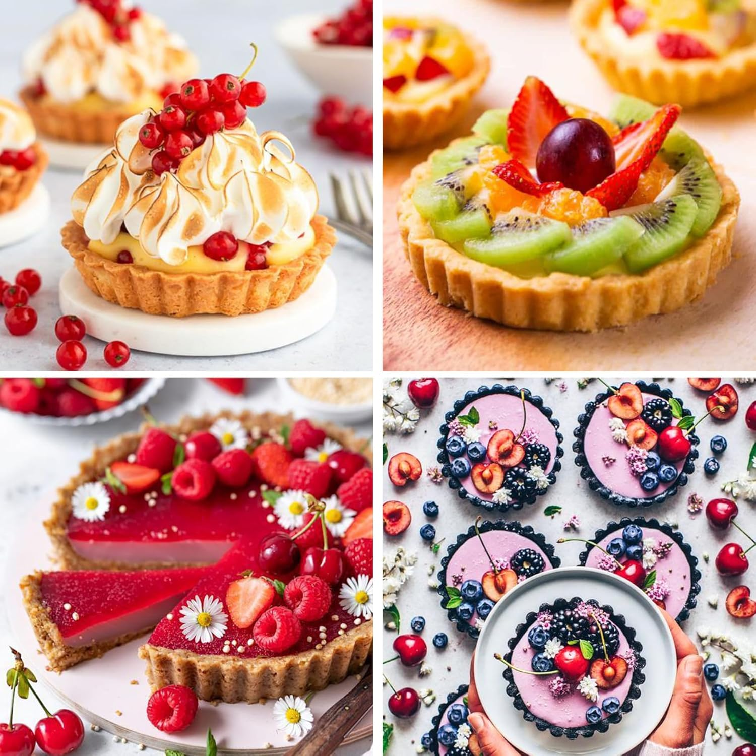 Sidosir 3Pcs Peanut Butter Cup Mold, Silicone Mini Tart Pan for Bite Size Fat Bombs, Silicone Chocolate Candy Mold for Brownie (Keto Cup) image number 4