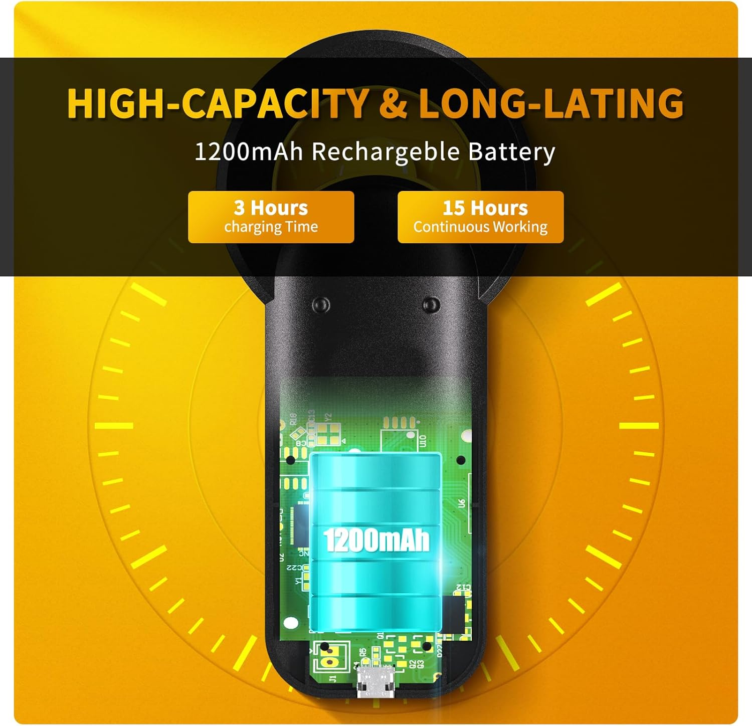 NETUM Bluetooth Pet Microchip Reader, 3-In-1 Wireless Universal Microchip Tag Reader Scanner for Animals with 3.7 Cm TFT Screen 1200Mah Battery That Can Store up to 20,000 Records DJ-130 image number 1