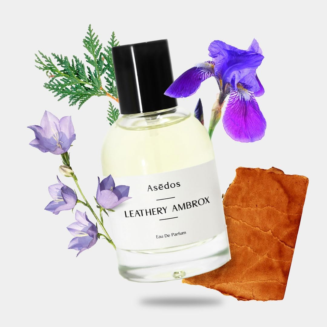 Asēdos - Leathery Ambrox EDP Spray | Inspired by Santal 33 EDP | Eau De Parfum | Unisex EDP | Vegan, Colorant Free | Animal Cruelty Free | 50Ml 1.7 Fl Oz image number 2
