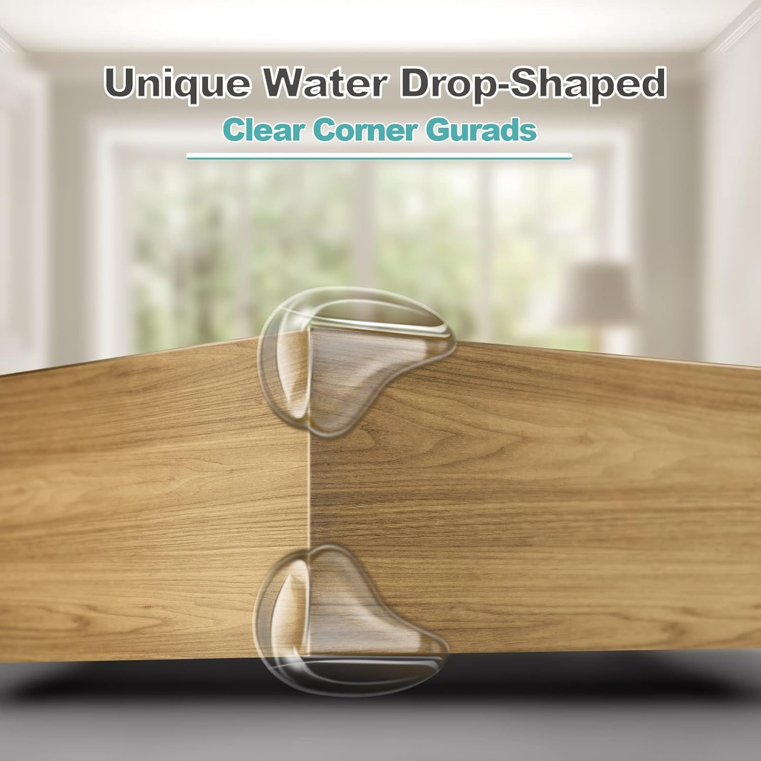 20 Pack Corner Protector Clear Corner Guards Table Corner Protectors ， Proofing Furniture Corner Edge Safety Bumpers for Coffee Table, Counter, Desk (Transparent, One Size) image number 5