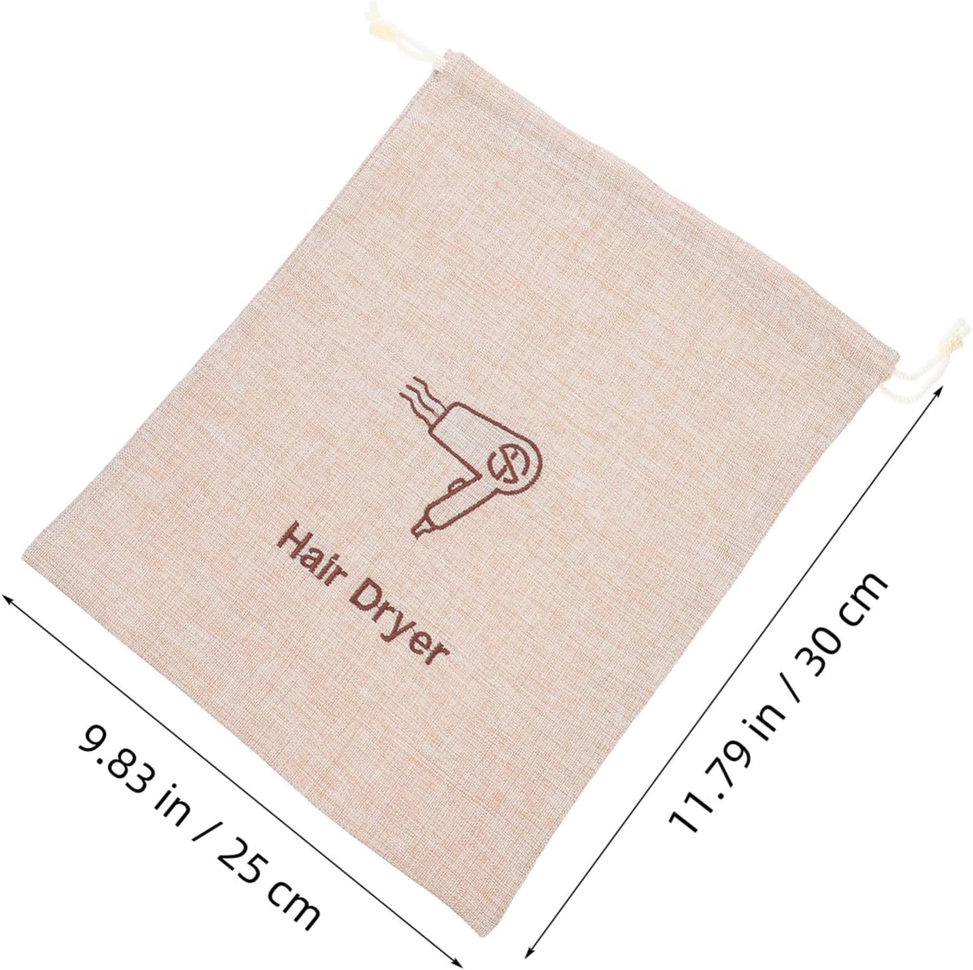 Beavorty Versatile Hair Dryer Organizer Drawstring Bag for Hotels Guesthouses Inns Travel-Friendly Design image number 4