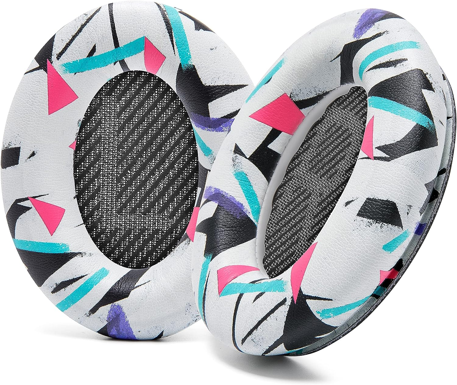 WC Wicked Cushions Upgraded Replacement Ear Pads for Bose QC35 & Qc35Ii (Quietcomfort 35) Headphones & More - Softer Leather, Luxurious Memory Foam, Added Thickness, Extra Durability | Black