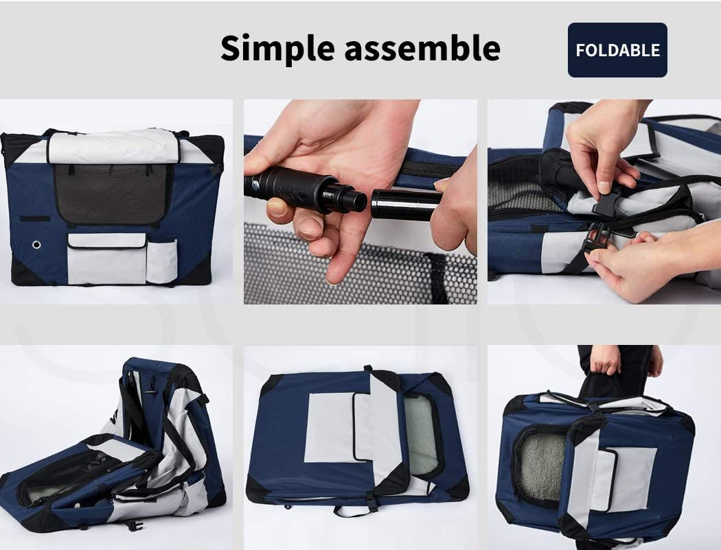 Pawz Pet Carrier Bag - Spacious Outdoor Travel Hand Portable Crate M for Dog and Cat, Luggage & Travel Gear, Backpack, Kennel image number 2