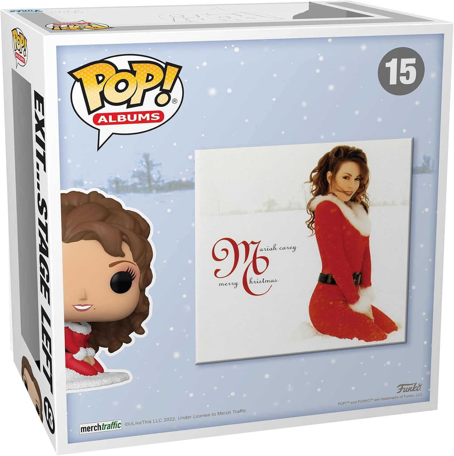 FUNKO POP! ALBUMS: Mariah Carey: Merry Christmas image number 2