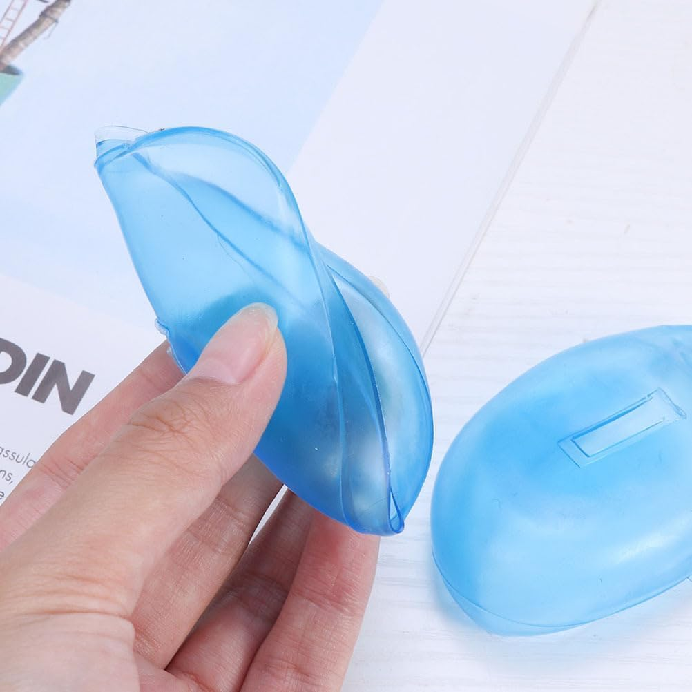 DOITOOL 12 Pcs Reusable Silicone Ear Cover Hair Dye Ear Shield Dye Coloring Ear Cover Waterproof Ear Covers for Hair Dye Hair Salon image number 2