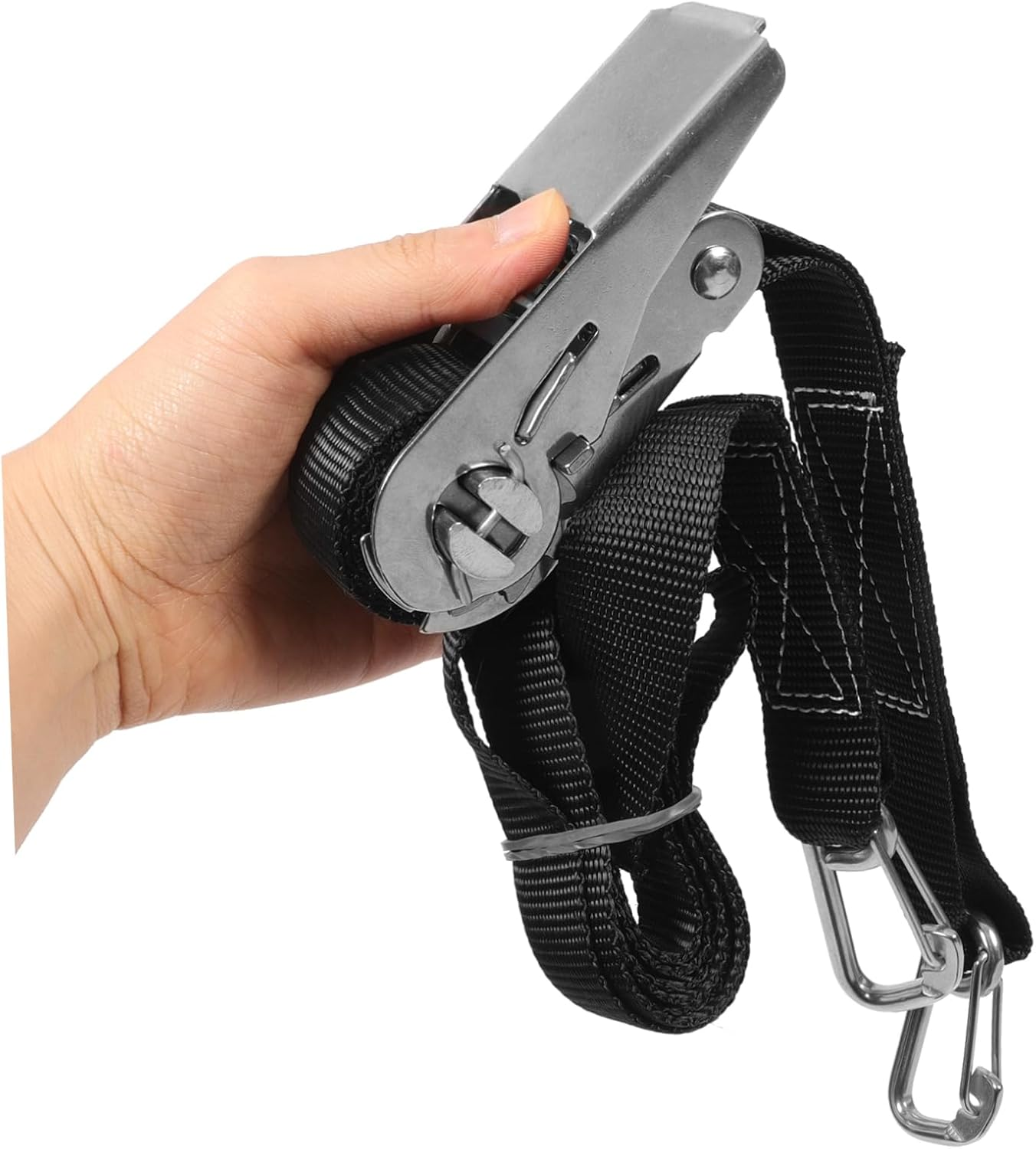 Veemoon Adjustable Luggage Strap for Suitcases Travel Packing with Outdoor Fixing Strap with Blank Tag for Easy Identification And image number 5