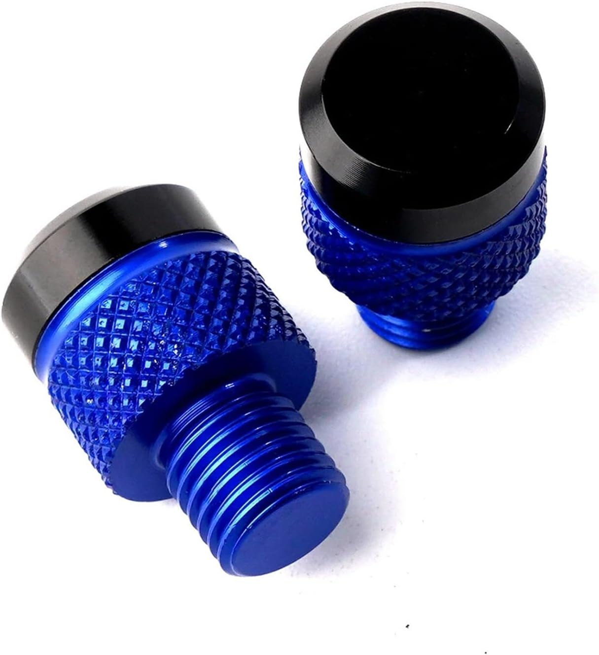 MT 07 09 10 MT10 MT25 FZ09 FZ07 MT07 MT09 SP Accessories Motorcycle M10*1.25 Aluminum Mirror Hole Plugs Screws Bolts(No Logo-Blue) image number 2
