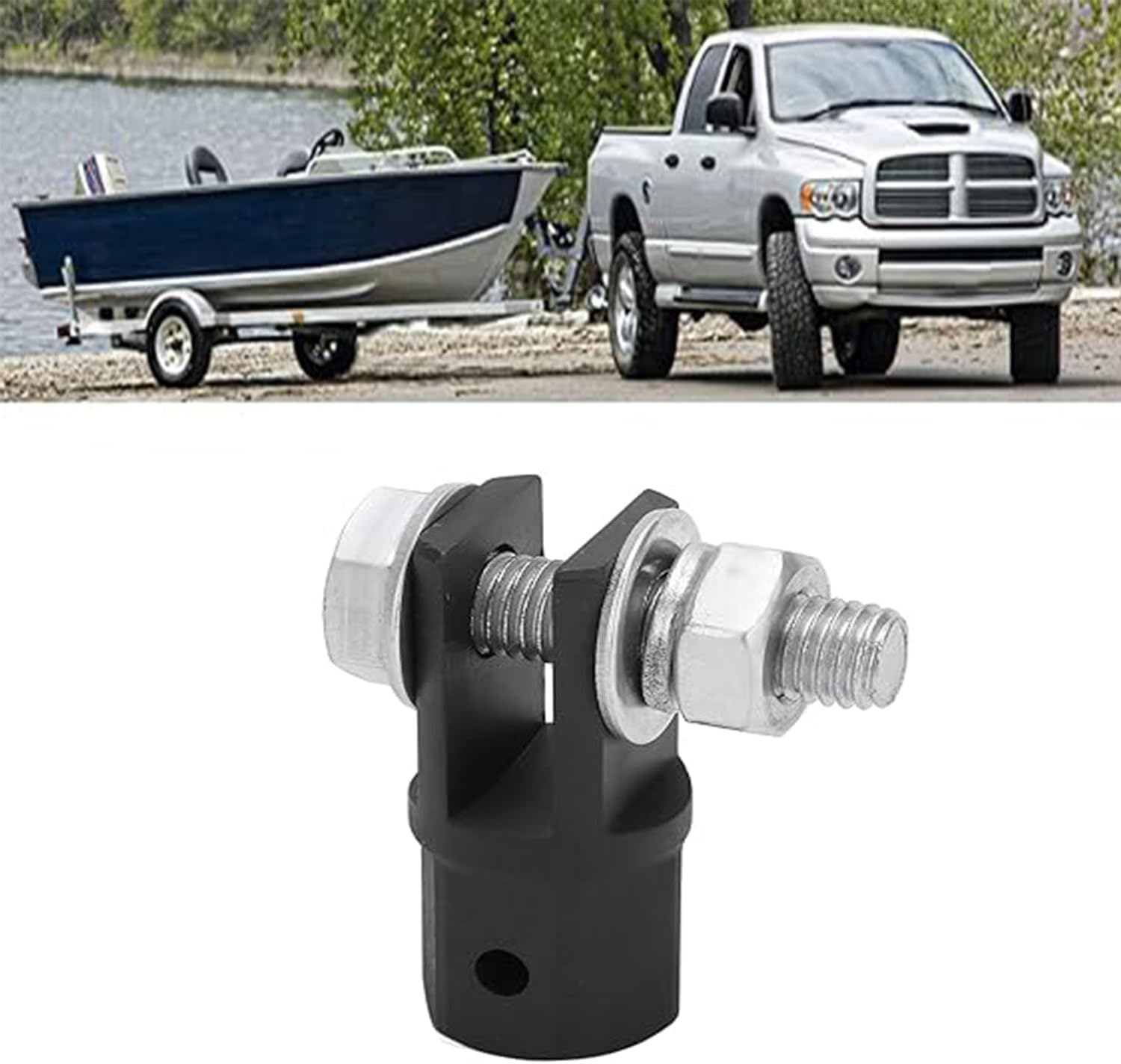 Roczential Scissor Jack Adapter, High Strength Universal Scissor Jack Drill Adapter for Impact Drills Socket Automotive Jack RV Trailer Leveling Jack image number 4