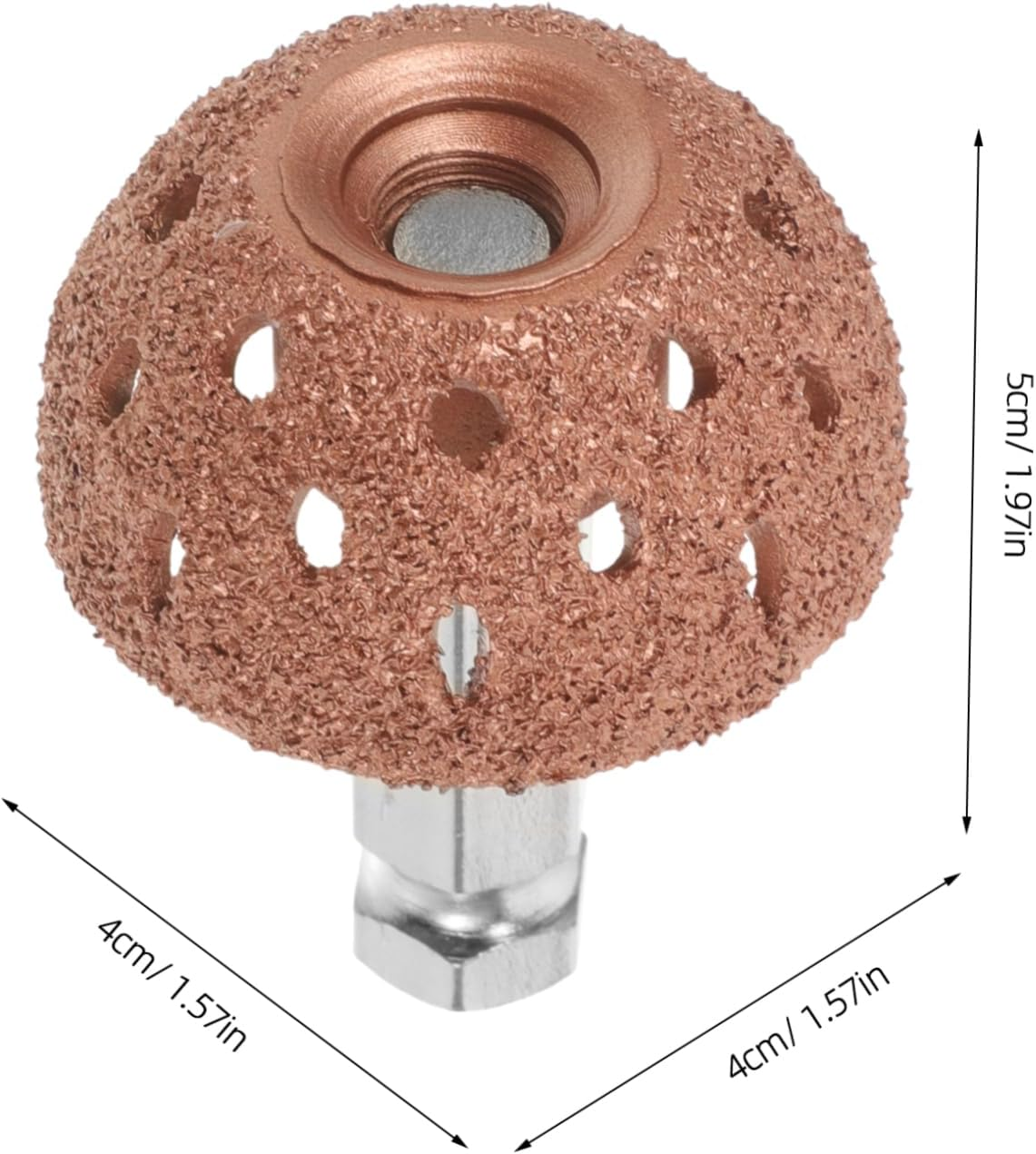HEALEEP Buffing Wheel with Linking Rod 38Mm Bowl Grinding Head Tire Buffer Low Speed Rod 2Pcs Auto Tire Repair Kit for Automotive Wheels and Tyre Maintenance image number 3