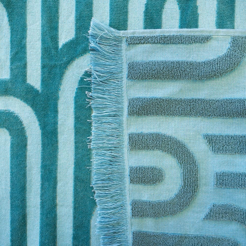 Hilo Beach Towel Arcade - Turquoise image number 1