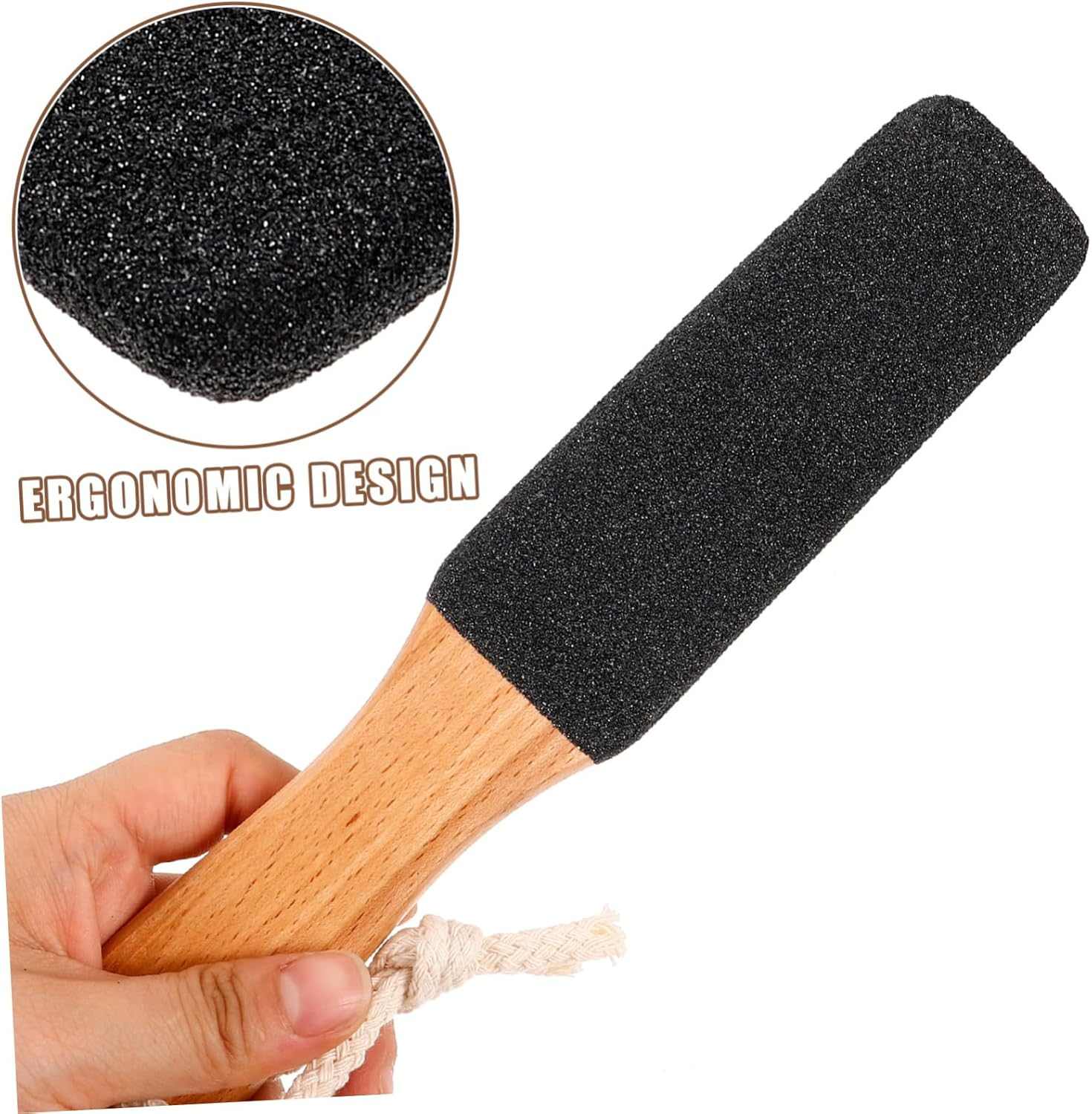 Baluue Pedicure Tool Foot File Callus Remover Exfoliator Dead Skin for Women Men