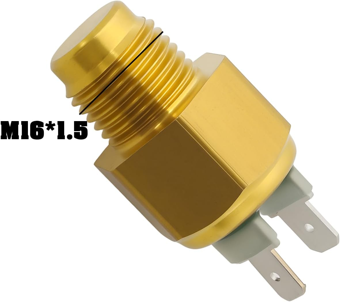 VGOL Excavator Engine Water Temperature Sensor 2848A112 385720500 Compatible with Perkins 403C-11 403C-15 404C-22 M16X1.5 image number 2