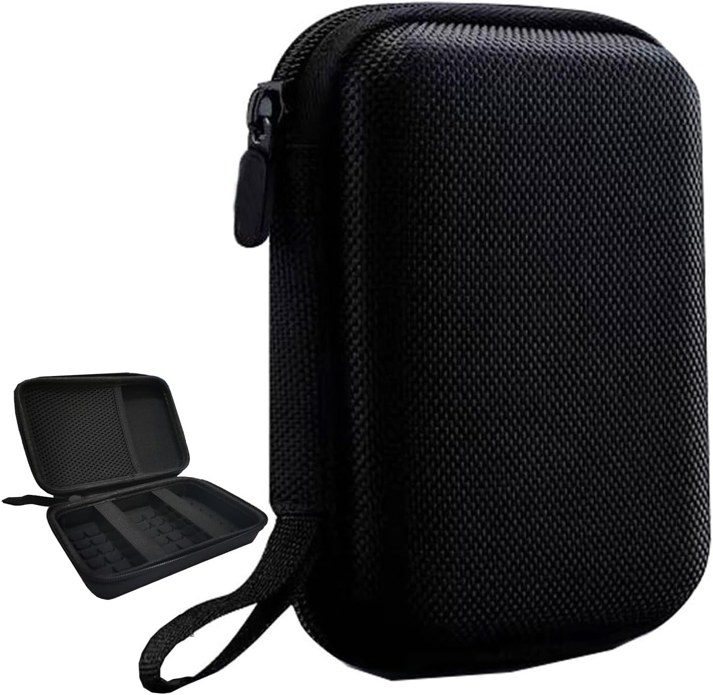 GPS Case Hard Shell Carrying Case Shockproof Storage Pouch Organizer Bag Compatible with 5-6 Inch GPS Navigator Garmin Nuvi 66LM 65 64 Garmin Zumo XT2 Tomtom 620 610 Cables Accessories 6 Inch (Black)