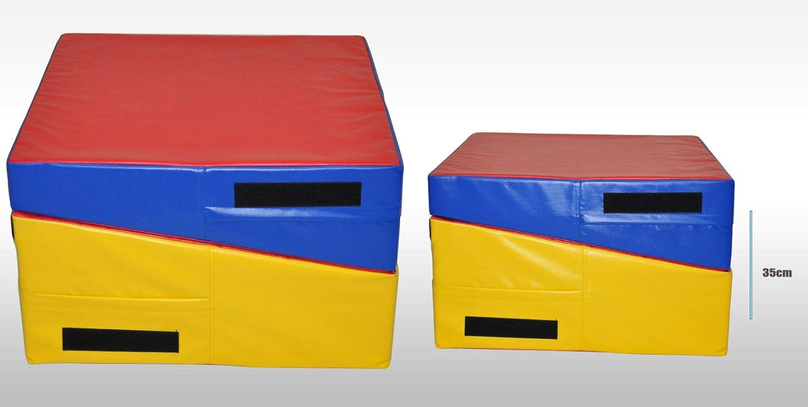 S/M/L/XL/XXL Folding Incline Gymnastics Wedge Mat - Balance Exercise Cheese Mat